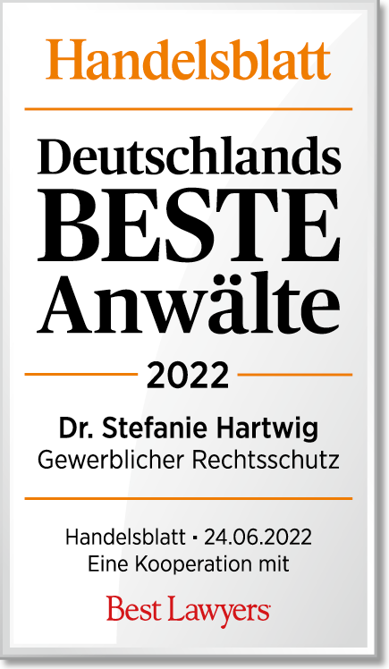 Handelsblatt "Deutschlands beste Anwälte" 